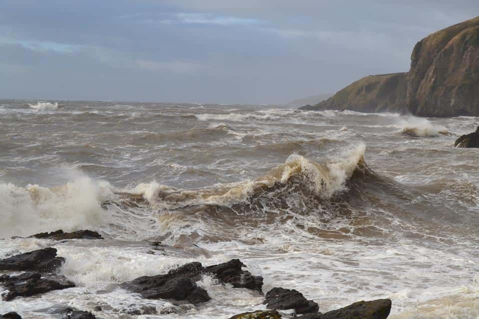 South West Rhins West Luce Bay Flood warning