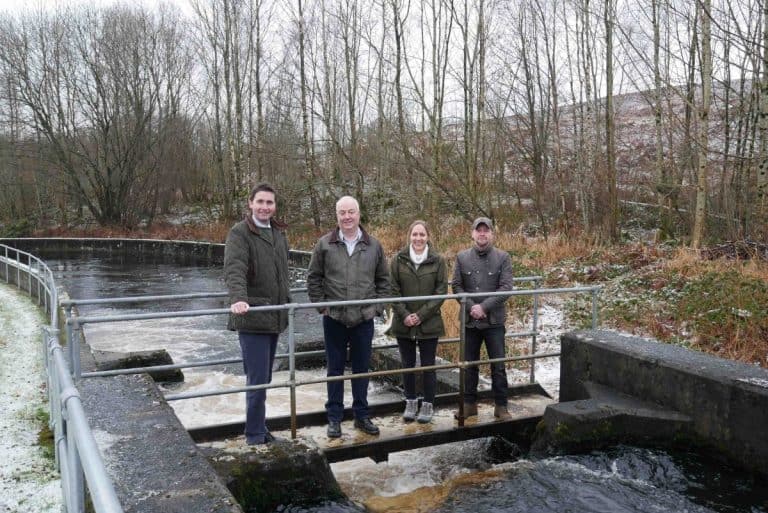 Improving Salmon & Trout habitat Black Water of Dee
