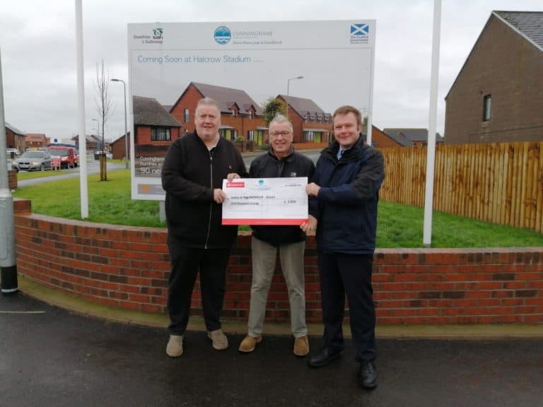 Cunninghame Housing Association’s Community Fund Helps Light Up Gretna & The Rigg
