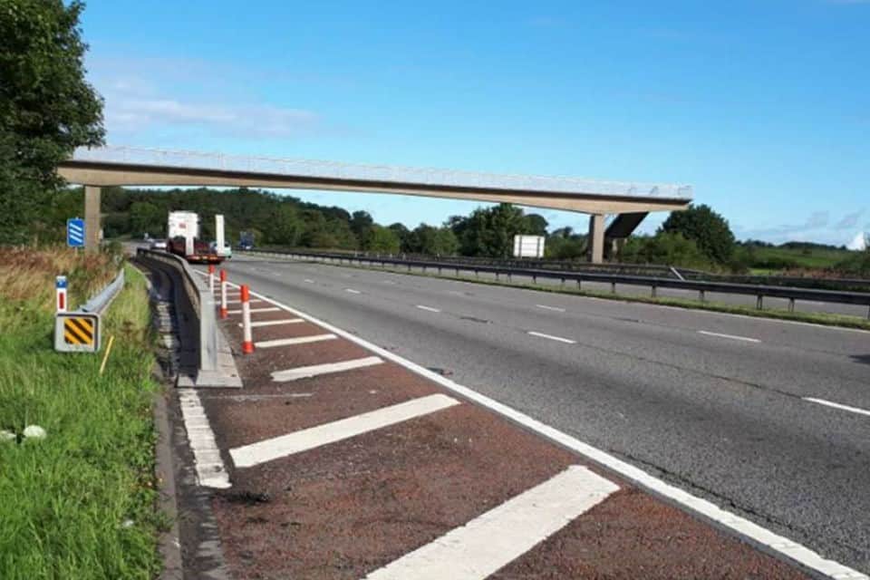 Lancashire M6 weekend closure