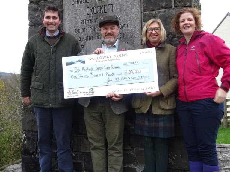 A further £16,000 awarded to projects in the Ken/Dee Valley