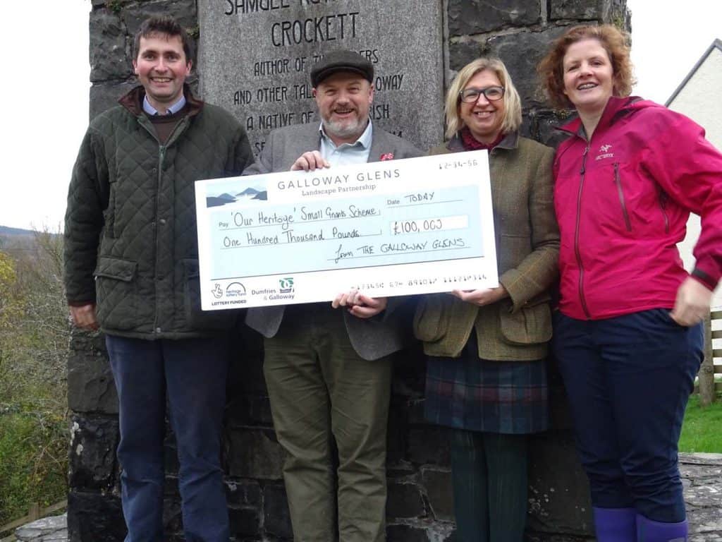 A further £16,000 awarded to projects in the Ken/Dee Valley