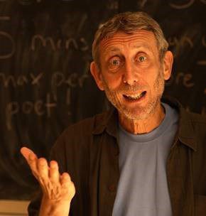 Michael Rosen returns for Authors Live 10 year anniversary Over 5 million views during the last decade