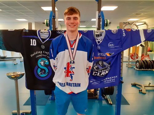 Silver Medal for College Ice Hockey Ace