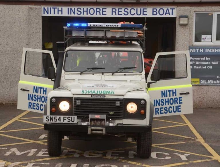 £15,000 ROBIN RIGG COMMUNITY FUND GRANT FOR NITH INSHORE RESCUE