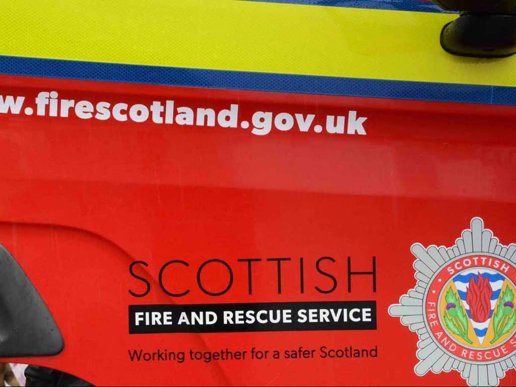 POLICE PROBE FIRE INCIDENT AT LOCKERBIE OLD SCHOOL
