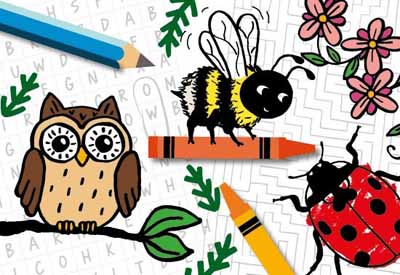Activity sheets to bring the outdoors in for youngsters