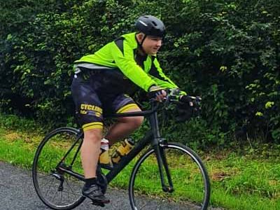 LOCKERBIE LAD 'ZAC' SET TO CYCLE 500 MILES IN ONE MONTH FOR DEMENTIA