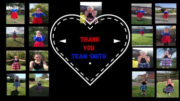 Local Highland Dancers are Supporting NHS staff and volunteers caring for Covid-19 Patients