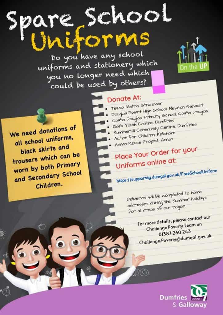 Council kick starts project to help with school uniforms