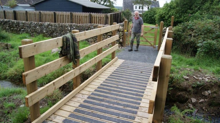 Crossmichael Community Woodland Access Improvements Completed