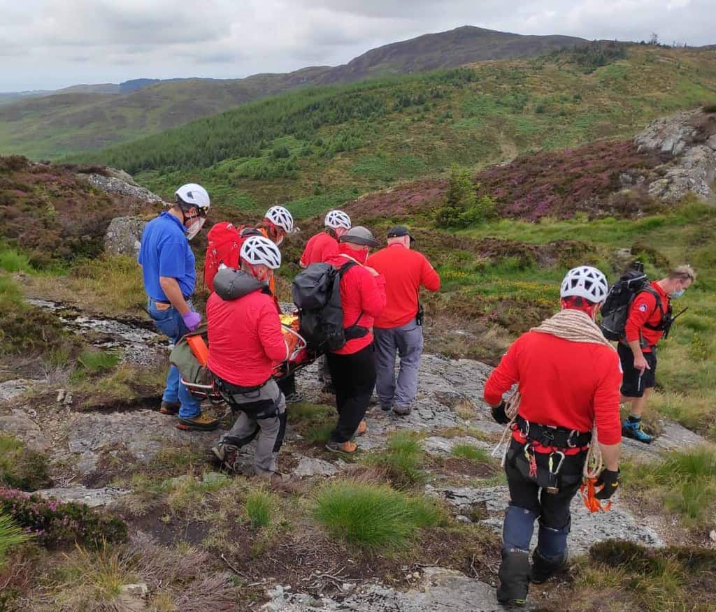 LOCKDOWN LIFTING SEES RISE IN CALL-OUTS FOR GALLOWAY MOUNTAIN RESCUE TEAM VOLUNTEERS