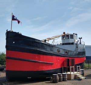 SCOTTISH MARITIME MUSEUM TURNS HISTORIC BOAT ‘INSIDE OUT’ TO CELEBRATE RE-OPENING