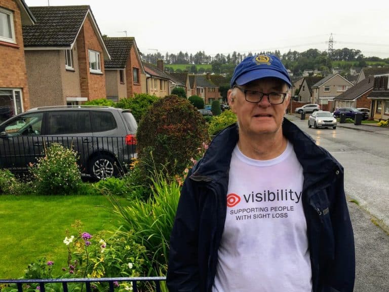 Colin Tackles ‘Everest’ To Help Raise Awareness Of Living With Sight & Hearing Impairments