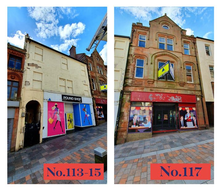 DUMFRIES MIDSTEEPLE QUARTER PROJECT PURCHASE TWO HIGH STREET PROPERTIES