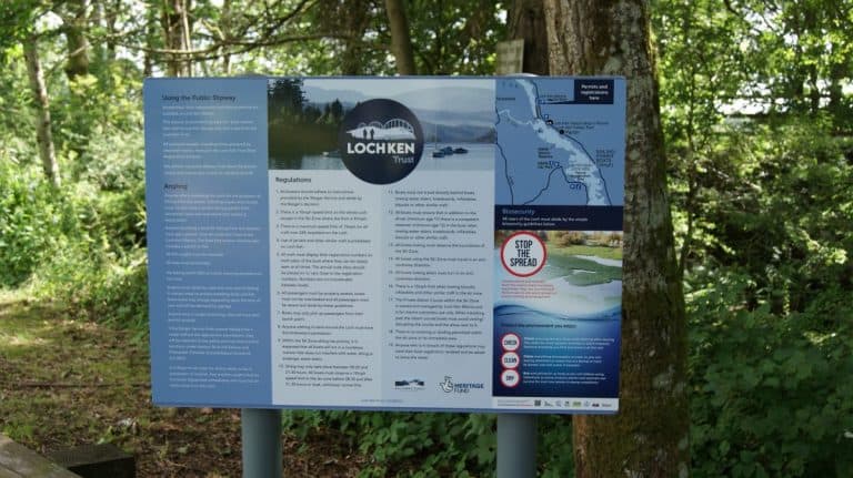 Loch Ken – ‘Signs’ of Progress