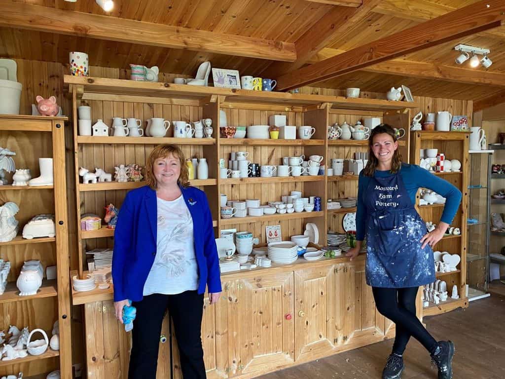MOSSYARD FARM POTTERY PRAISED FOR AMBITIOUS PLANS