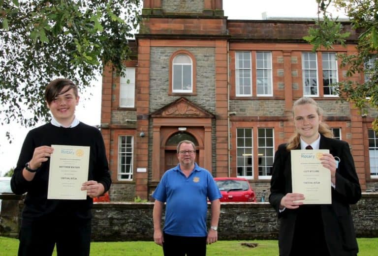 Kirkcudbright Academy Pupils Take Part In First Remote RYLA