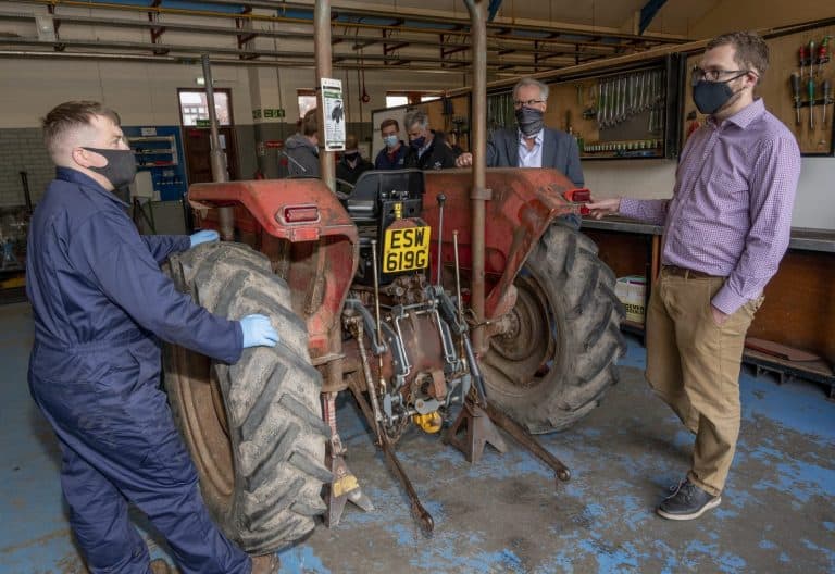MSP Praises Blended Learning At SRUC Barony Campus