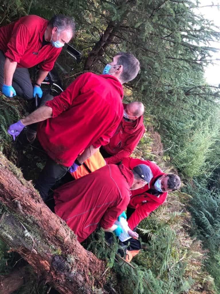 Injured Walker Rescued Off Criffel