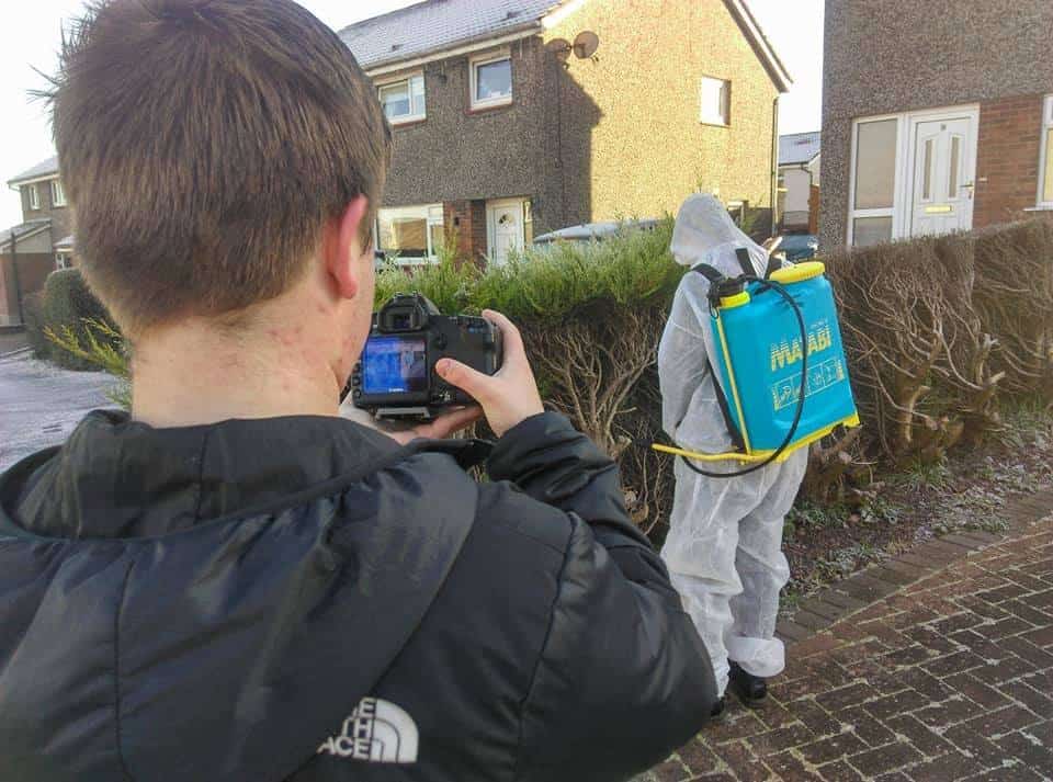 DUMFRIES YOUTH FILM CLUB RELEASE DOCUMENTARY ABOUT THEIR 'PANDEMIC' MOVIE FILMED IN 2019