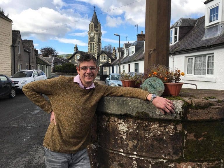 MONIAIVE LANDLORD 'CLOCKS' ON TO 'FORWARD' THINKING IDEA