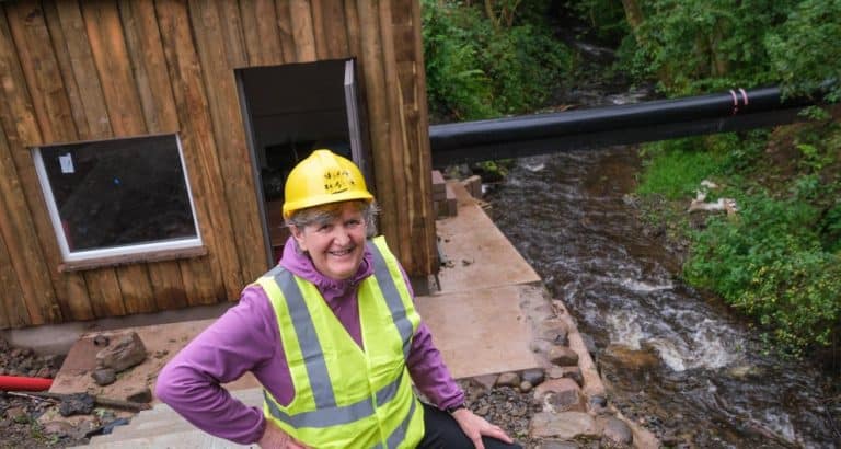 SPEN FUNDS COMMUNITY HYDRO SCHEME IN SOUTHERN SCOTLAND