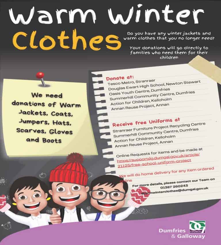 Warm Clothes Donations Sought For Winter
