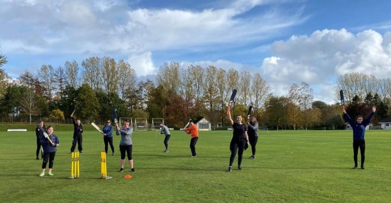 Dumfries Cricket Club celebrate Women and Girls Sports Week