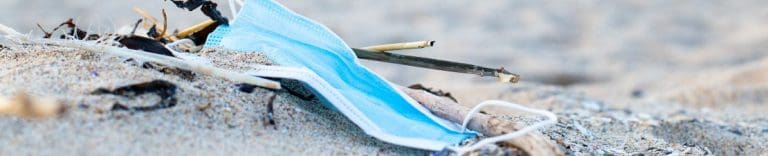 DISCARDED FACE MASKS AND PPE CAUSING CONCERN