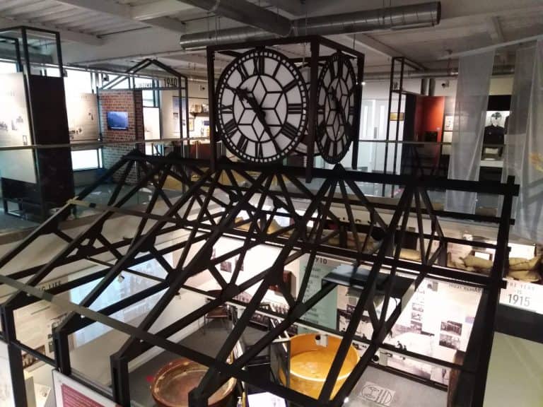 Historic Mossband Clock Moves To New Home at Devils Porridge Museum
