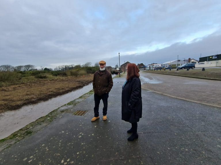 JOAN McALPINE MSP CONGRATULATES ANNAN HARBOUR ACTION GROUP