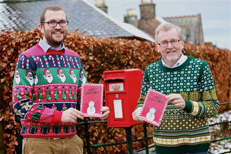 Pupils' designs deliver seasonal cheer