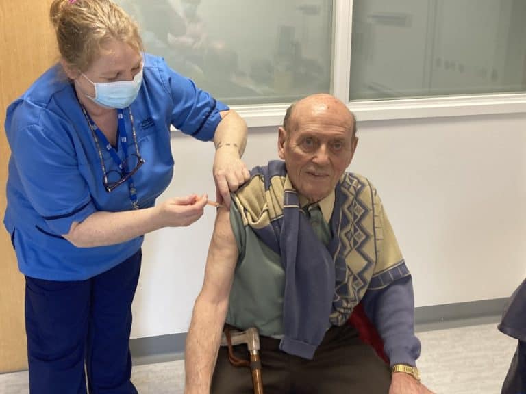 Over 80s begin receiving COVID vaccinations Across Dumfries and Galloway
