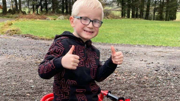 Fund Raising Appeal For Surgery For Canonbie Lad Joshua, Half Way There