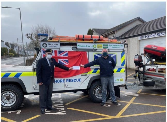 Merchant Navy Association Dumfries Branch supports Nith Inshore Rescue