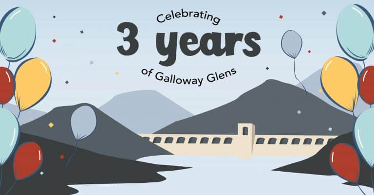 01 April 2021 marks the three year anniversary of the Galloway Glens Scheme getting underway.