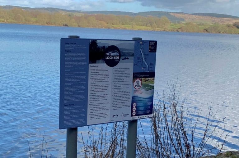 Latest Signage Unveiled At Loch Ken