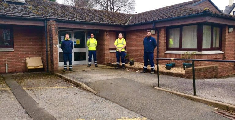 Barnkirk Lads Raise Funds For Newton Stewart ARC Garden