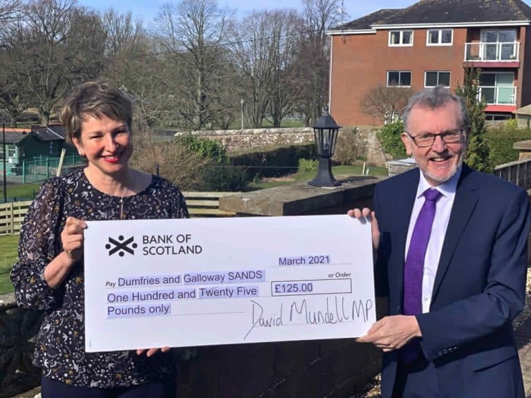 MP Briefed On Sands Charity Progress