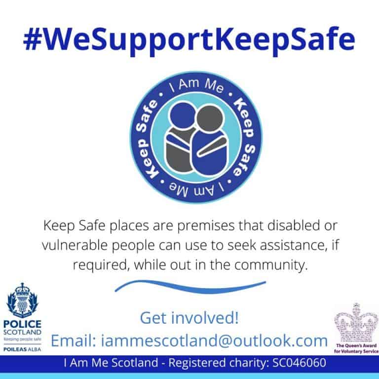 Police Scotland & I Am Me Scotland Host First Keep Safe Awareness Day