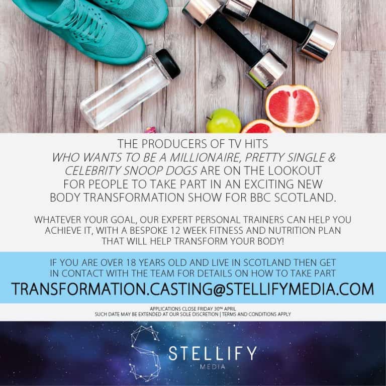 NEW BODY TRANSFORMATION TV SHOW ISSUES CALL OUT FOR DUMFRIES AND GALLOWAY PEOPLE