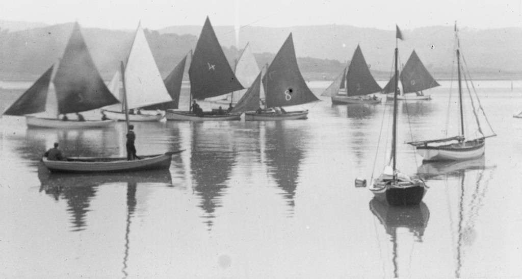 Regatta at Kippford in 1898 from the collection of the Rev. Bill Holland