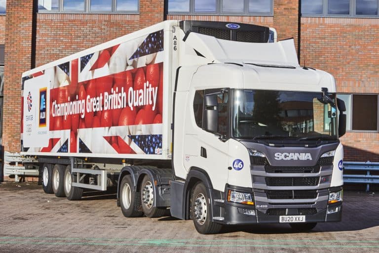 Aldi Launches Children’s Lorry Design Competition Across Scotland With Team GB