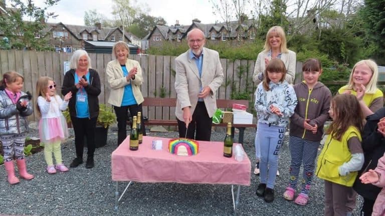 Kirkcudbright Lockdown Stone Snake Slithers To It’s New Permanent Home