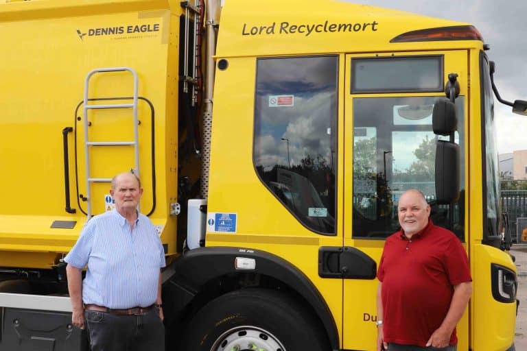 Bin Lorries Receive Celeb Status in D&G