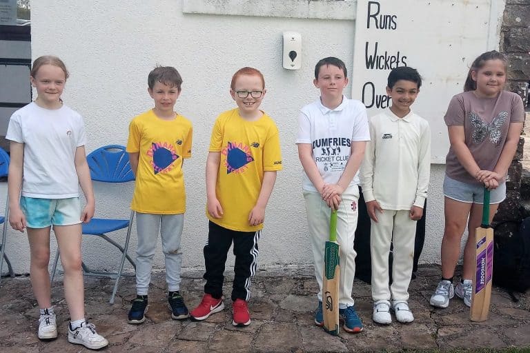 Junior Cricket: Dumfries U11s Win at Caldbeck