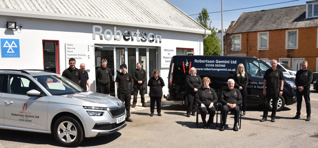 Local Family Business 'Robertson Gemini Ltd' Celebrate 100 Years of Motoring History