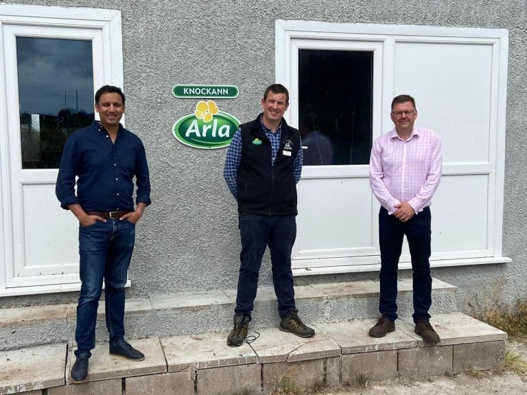 Scottish Labour Party Leader Visits Wigtownshire Dairy Farm