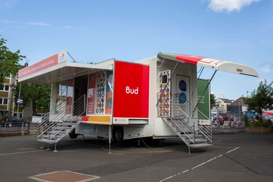 The Poppy Scotland ‘Bud’ Truck To Visit Devils Porridge Museum